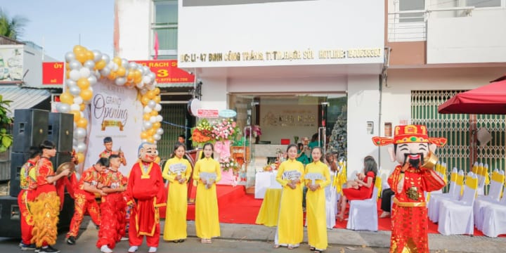 Công ty tổ chức khai trương giá rẻ tại Thanh Hoá
